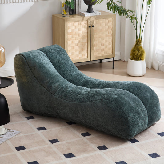 Creative Bean Bag Sofa Chair for Adults | High-Resilience Sponge Fill & 100% Polyester Fabric — For Gaming, Reading & Lounging