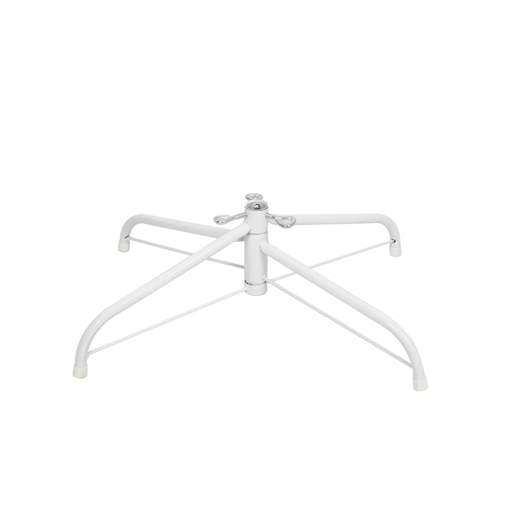 6 FT Santa Hat Shaped Christmas Tree | Pre-Lit Whimsical Curved Xmas Tree with 300 Cool White LEDs & 1050 PET Tips — Red & White