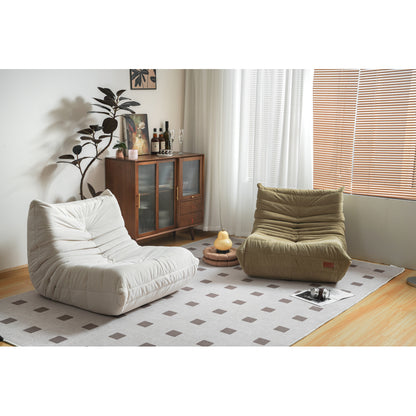 Bean Bag Lounger Chair | No-Assembly Foam-Filled Sofa with Waterproof Three-Proof Fabric — For Living Room, Gaming & Home