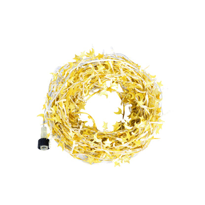 6 FT Pre-Lit Artificial Christmas Tree | 300 Star & Moon LED Lights, 612-Tip PE Realistic Branches & Metal Stand — Full Holiday Tree