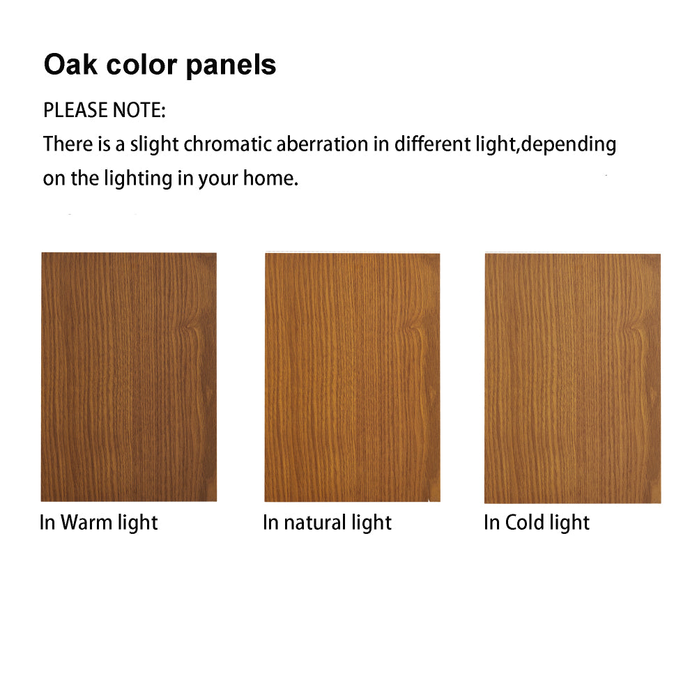 Lighted Curio Display Cabinet with Mirrored Back, Tempered Glass Doors & Adjustable Shelves | 3-Tier Corner Showcase — Oak