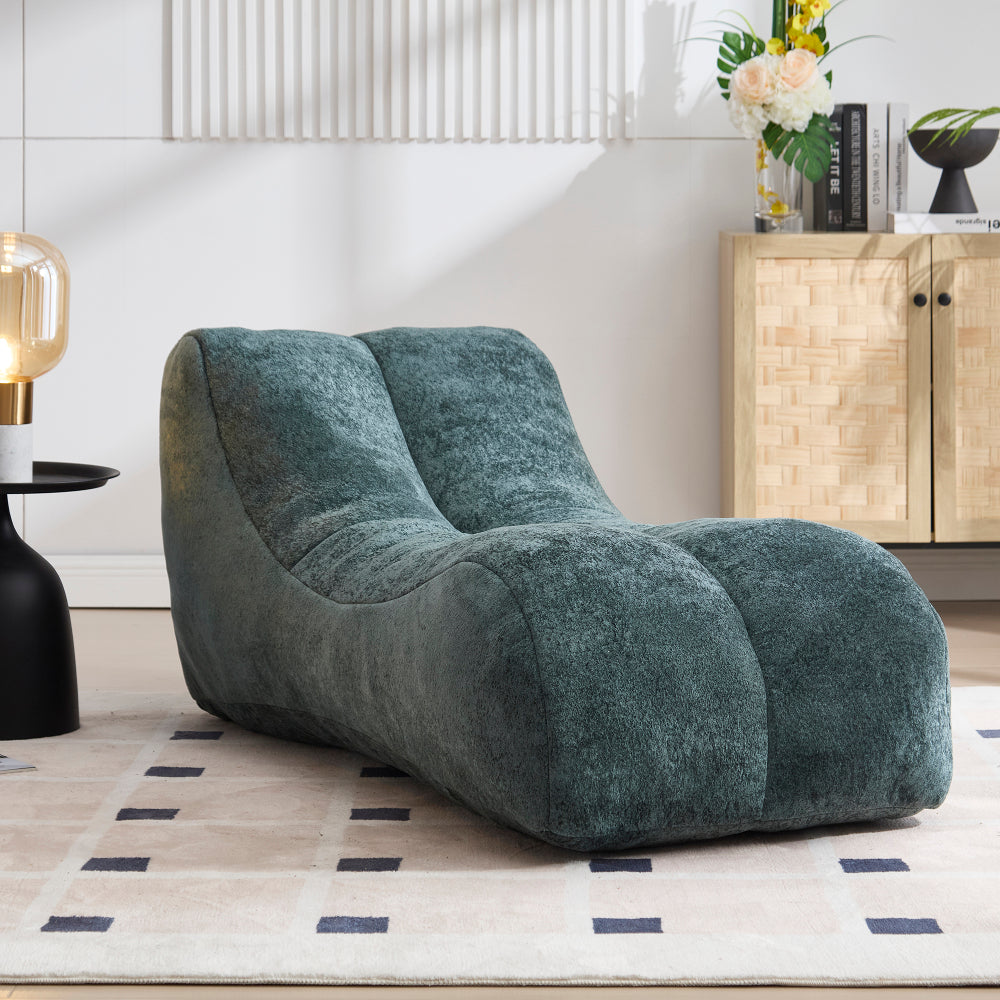 Creative Bean Bag Sofa Chair for Adults | High-Resilience Sponge Fill & 100% Polyester Fabric — For Gaming, Reading & Lounging