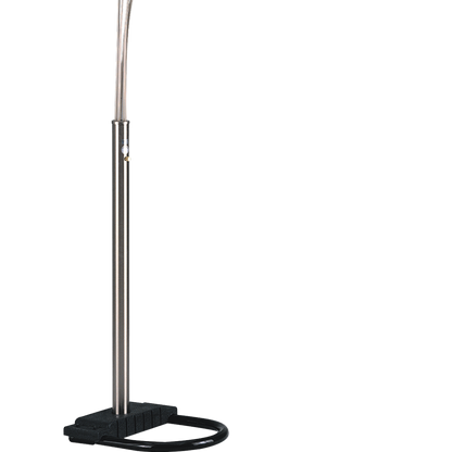5-Arm Arc Floor Lamp – Adjustable Dome Heads, 3-Way Switch & Tip-Resistant Base | Black, Gold, Nickel & White