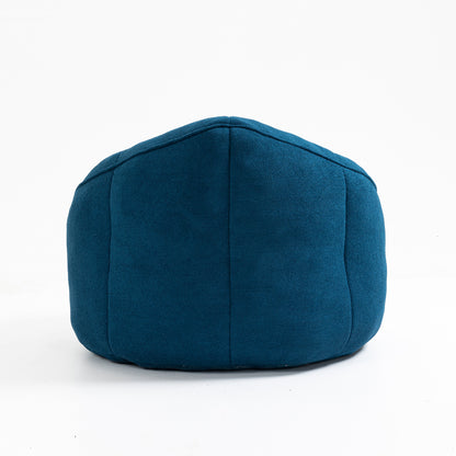 Bean Bag Sofa Chair with Footrest | High-Density Foam Fill & Super Fibre Fabric — Adult Lounger for Living Room & Bedroom