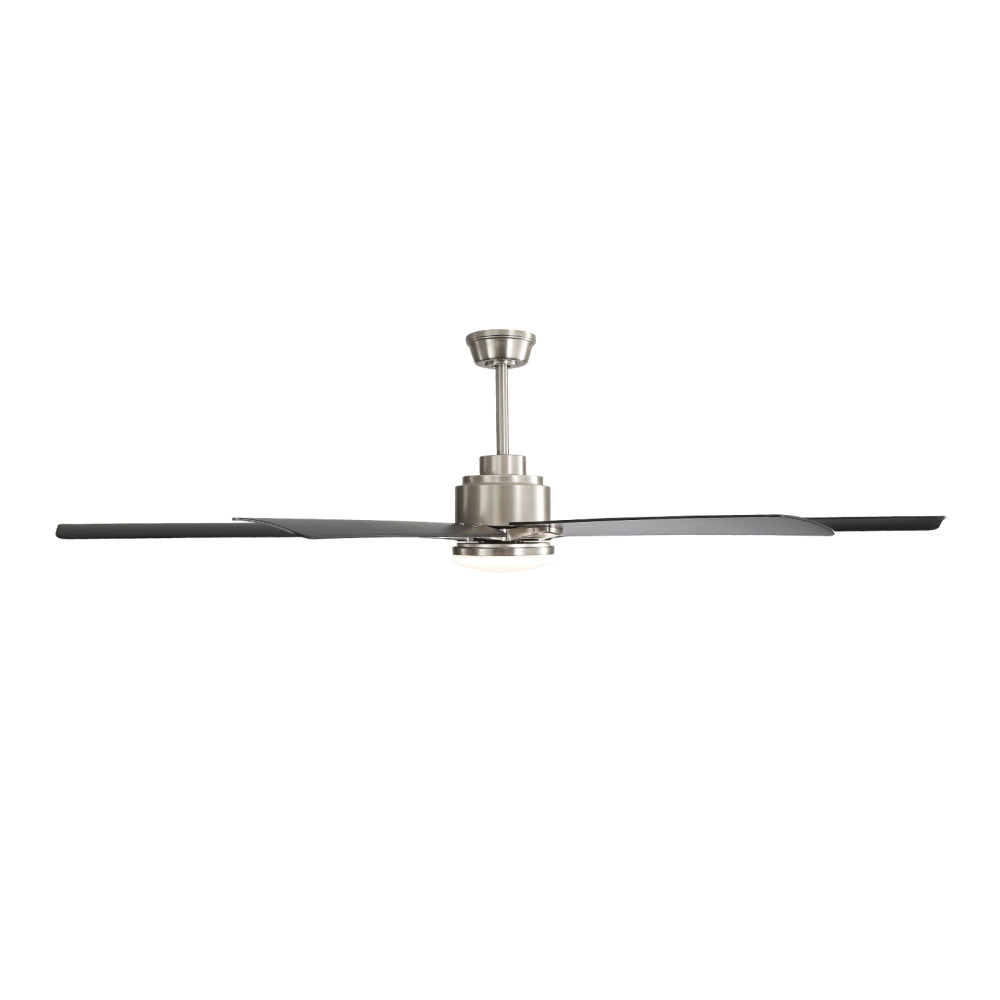 66" Smart Ceiling Fan with LED Light | 8-Blade Dimmable Fan with DC Motor, Remote, App & Voice Control — Alexa & Google Home Compatible