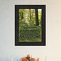 "Irish Blessing" Framed Wall Art | Inspirational Quote Print, Black Frame