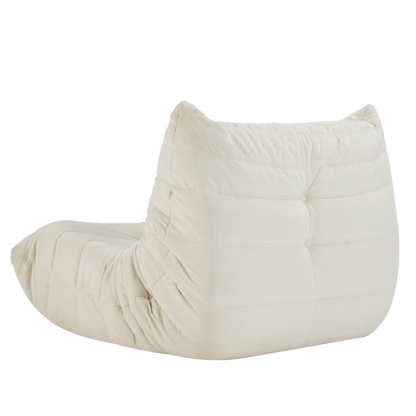 Bean Bag Lounger Chair | No-Assembly Foam-Filled Sofa with Waterproof Three-Proof Fabric — For Living Room, Gaming & Home