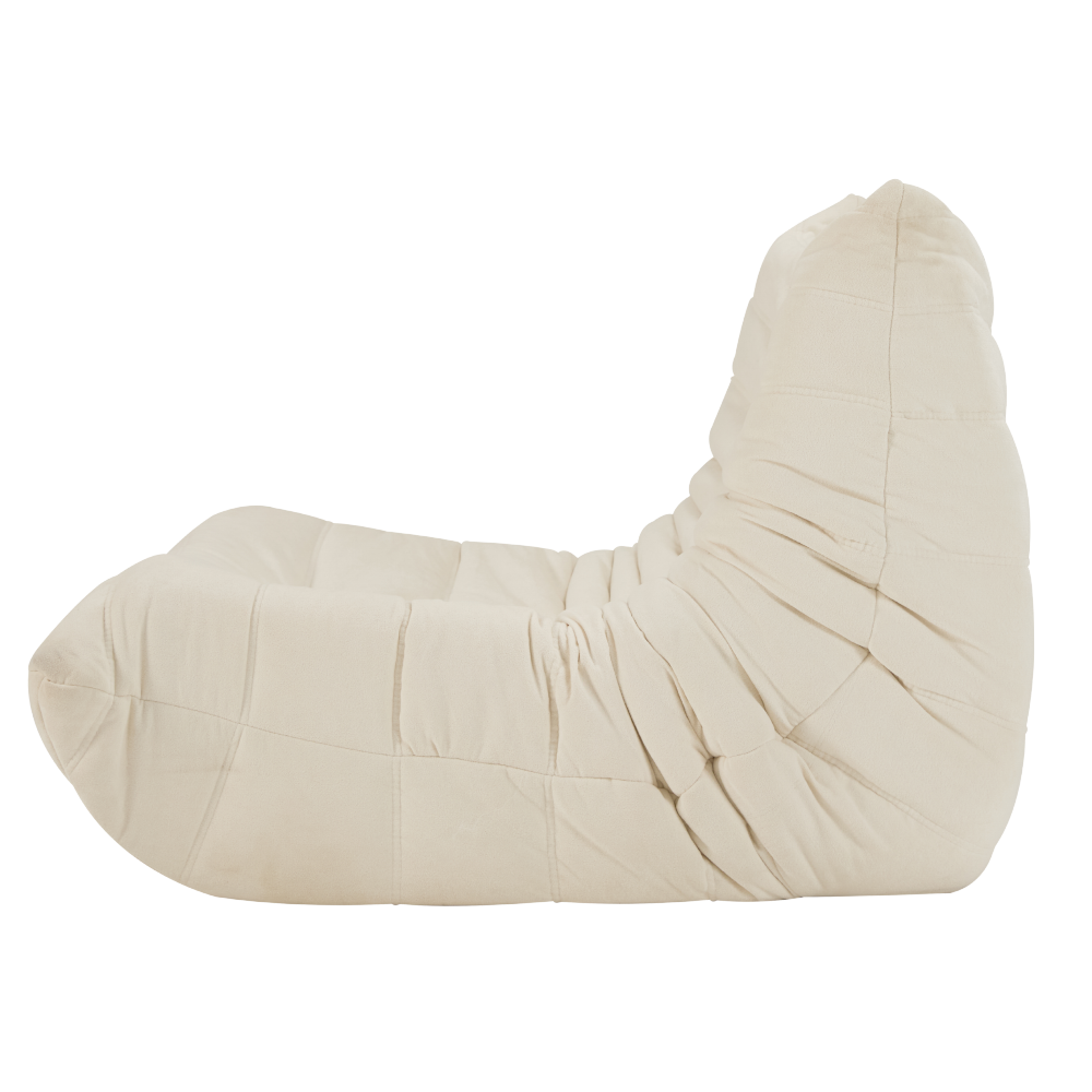 Bean Bag Lounger Chair | No-Assembly Foam-Filled Sofa with Waterproof Three-Proof Fabric — For Living Room, Gaming & Home