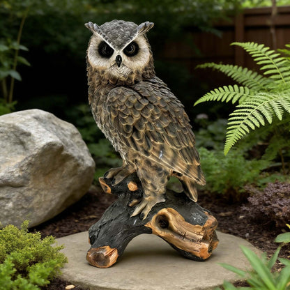 Realistic Wildlife Garden Statues | Hand-Painted Weatherproof Resin Outdoor Sculptures — 6 Designs