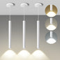 Modern Pendant Light Fixtures 3-Pack | Dimmable LED Kitchen Island Lighting, 2700K-6000K Adjustable, 15" Hanging Ceiling Lights
