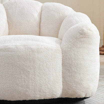 Lotus Bean Bag Sofa Chair | No-Assembly Memory Foam Lounger with Pull Ring & Anti-Fouling Fabric — 6 Colors