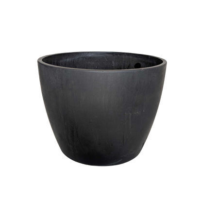 Black & Terracotta Eco Pots – Sustainable Planters