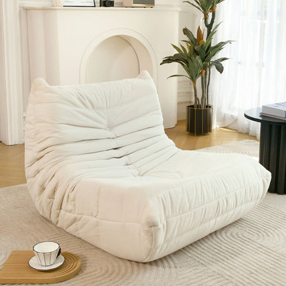 Bean Bag Lounger Chair | No-Assembly Foam-Filled Sofa with Waterproof Three-Proof Fabric — For Living Room, Gaming & Home