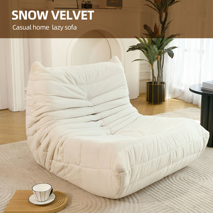 Bean Bag Lounger Chair | No-Assembly Foam-Filled Sofa with Waterproof Three-Proof Fabric — For Living Room, Gaming & Home