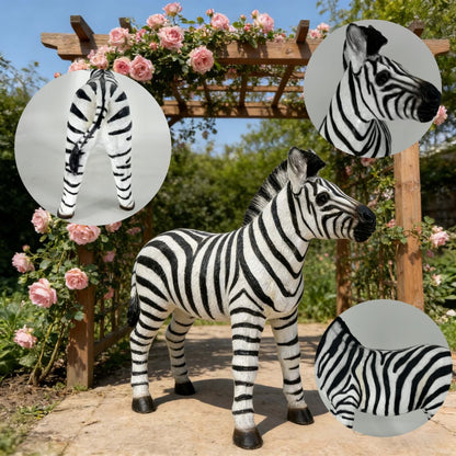 Realistic Wildlife Garden Statues | Hand-Painted Weatherproof Resin Outdoor Sculptures — 6 Designs