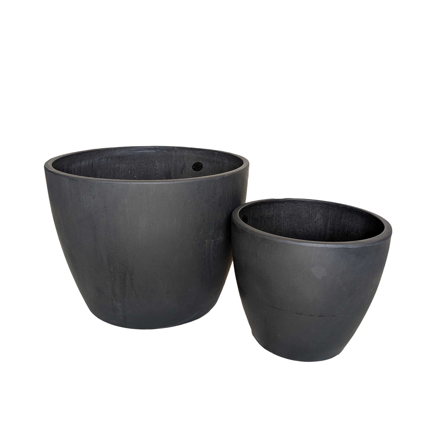 Black & Terracotta Eco Pots – Sustainable Planters