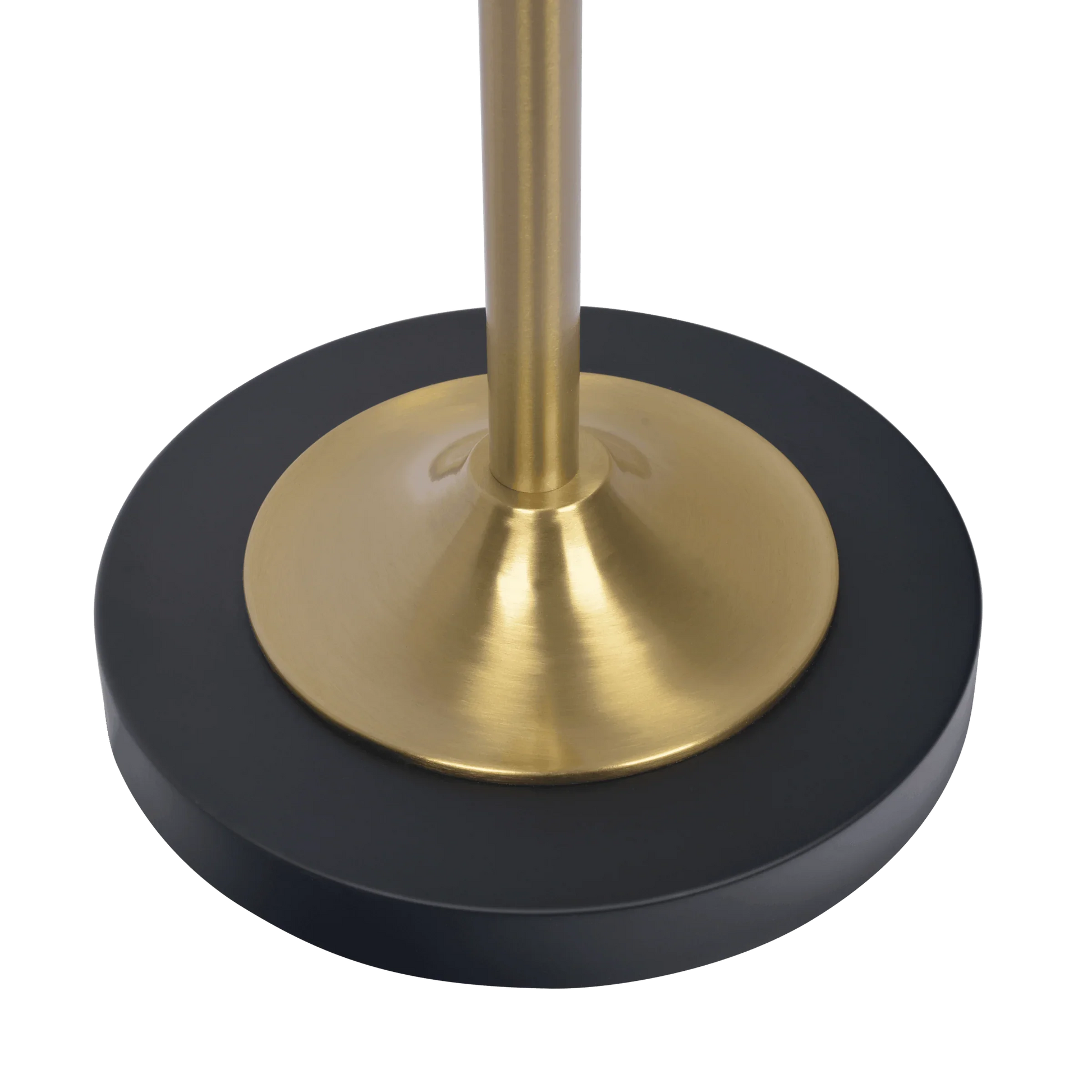 Double Spot Floor Lamp – Brushed Gold Finish, 4-Way Switch & Metal Base | Modern Reading & Accent Lighting