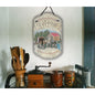 Resin Slate Welcome Sign | Ready-to-Hang Porch & Entryway Plaque — 13" × 7.75"