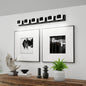 LED Vanity Light Up & Down | 3/4/5/6-Light Dimmable Bathroom Wall Sconce with Frosted Acrylic Shade — Matte Black, 6000K, 18W 6-lights