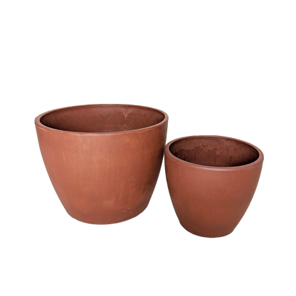 Black & Terracotta Eco Pots – Sustainable Planters
