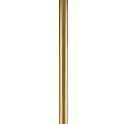 Dimmable Touch Table Lamp – Gold Base, Pleated Tapered Shade & Built-In Power Outlet | Accent Bedside Lamp