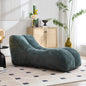 Creative Bean Bag Sofa Chair for Adults | High-Resilience Sponge Fill & 100% Polyester Fabric — For Gaming, Reading & Lounging Blue