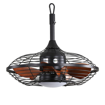 20" Outdoor Ceiling Fan with LED Light & Remote – 18W 3CCT, Reversible DC Motor & Weatherproof | Patio & Pergola