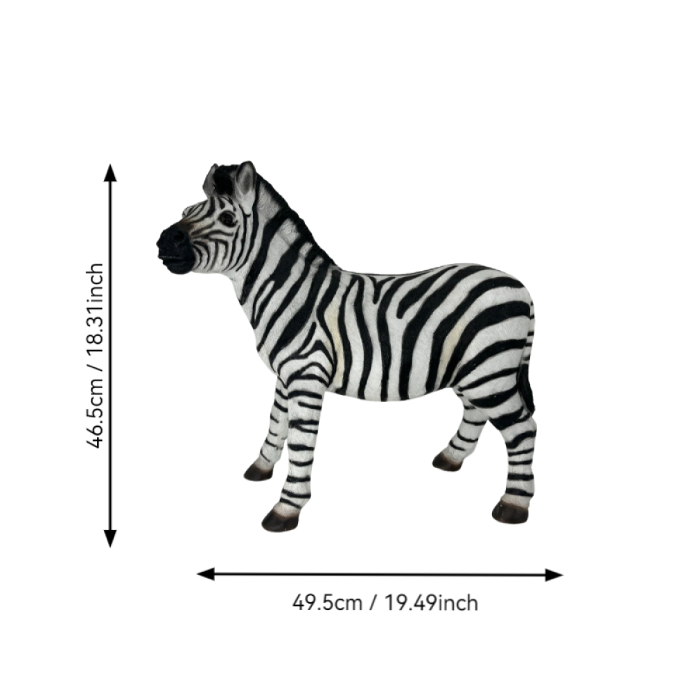 Realistic Wildlife Garden Statues | Hand-Painted Weatherproof Resin Outdoor Sculptures — 6 Designs