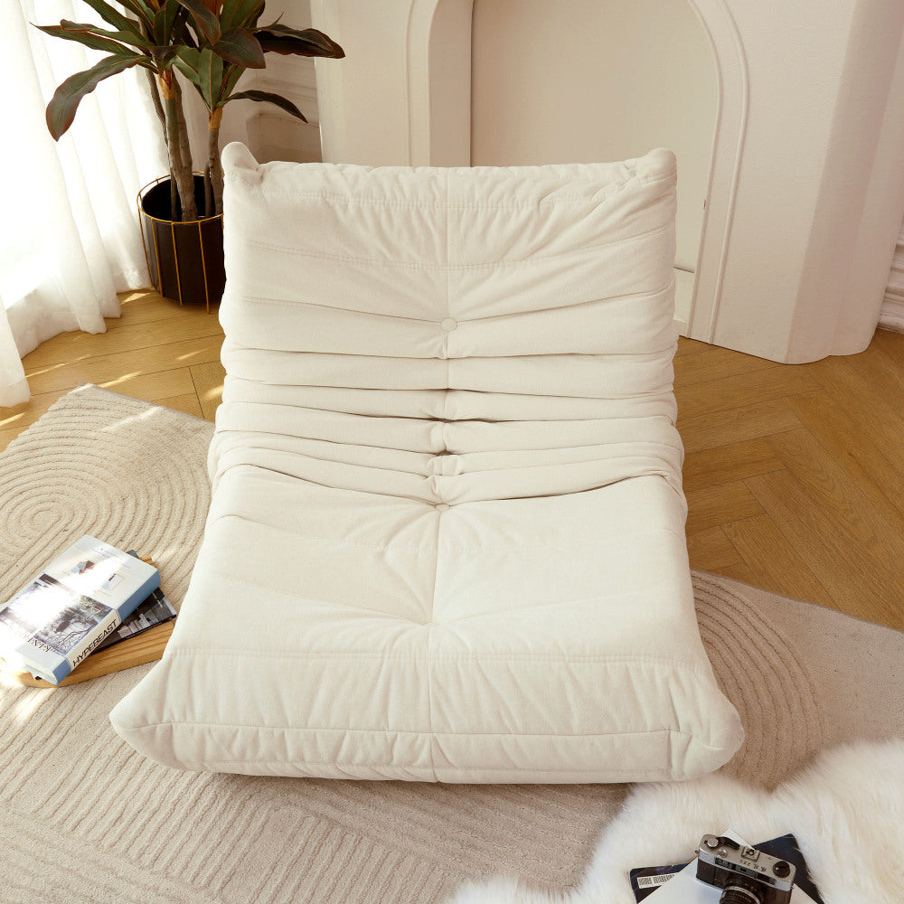 Bean Bag Lounger Chair | No-Assembly Foam-Filled Sofa with Waterproof Three-Proof Fabric — For Living Room, Gaming & Home