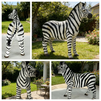 Realistic Wildlife Garden Statues | Hand-Painted Weatherproof Resin Outdoor Sculptures — 6 Designs