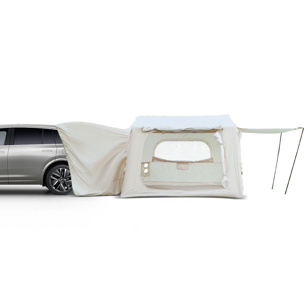 Inflatable SUV Camping Tent | 2-in-1 Tailgate & Standalone Air Tent for 4–6 People, 5-Min Setup, 4-Season Waterproof — Oxford Fabric