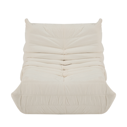 Bean Bag Lounger Chair | No-Assembly Foam-Filled Sofa with Waterproof Three-Proof Fabric — For Living Room, Gaming & Home