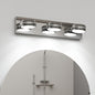 Modern Chrome LED Vanity Light Bar | 3/4/5/6-Light Bathroom Fixture over Mirror for Makeup & Daily Use 3-Light 20"