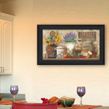 "Antique Kitchen" Framed Wall Art by Ed Wargo | Farmhouse Kitchen Print — Ready to Hang, Living Room & Kitchen Decor